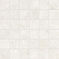 Untamed Wander White Mosaic 2 x 2 12 x 12